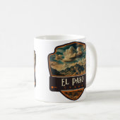 Mug El Paso, Texas | Vintage (Devant droit)
