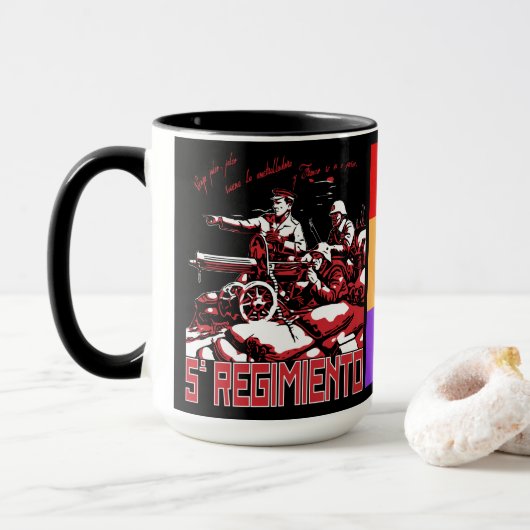 MUG EL QUINTO REGIMIENTO (Avec donut)
