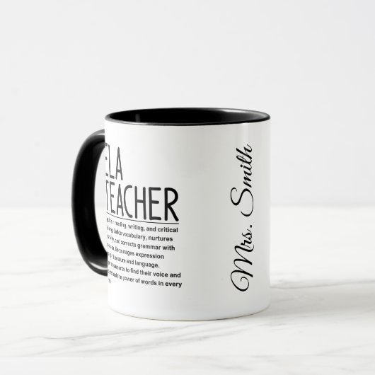 Mug Ela teacher (Devant gauche)
