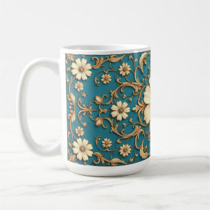 Mug Elaborer le Vintage floral