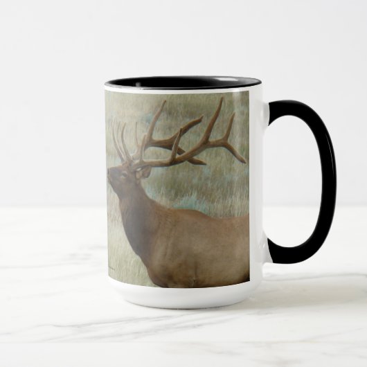 Mug Élan mâle E9 dans le velours (Droite)