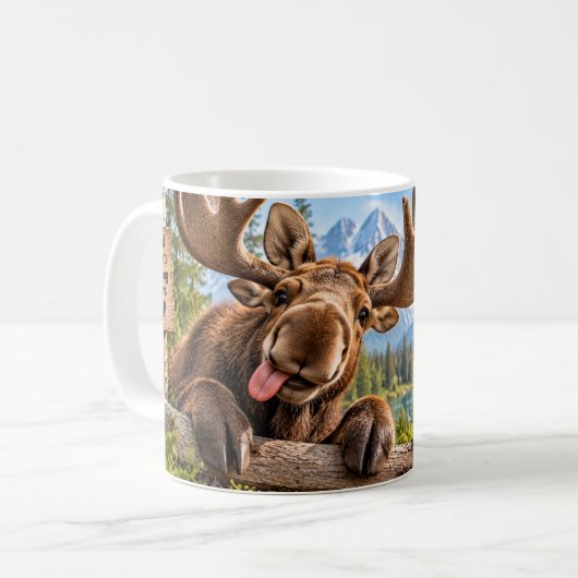 Mug Élan Sois Sauvage Sois Différent (Devant gauche)
