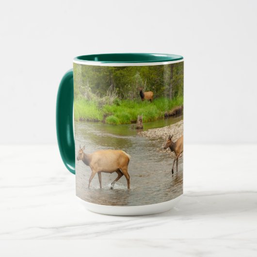 Mug Élan traversant le fleuve Colorado (Devant gauche)