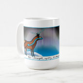 Mug Élans - l'aurore (Devant gauche)