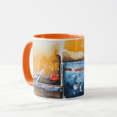 Mug Elb-Licht Kaffeebecher (Devant gauche)