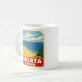 Mug Elberta Michigan Vintage (Devant gauche)
