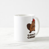 Mug Elbows Up Canada (Devant droit)