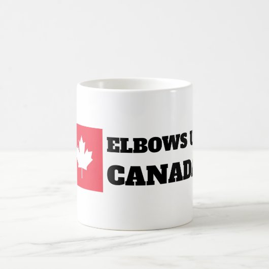 Mug Elbows Up Canada (Centre)