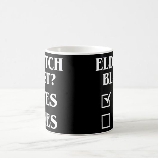 Mug Eldritch Blast Oui Oui Funny Tabletop RPG Meme (Centre)