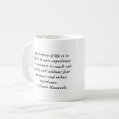 Mug Eleanor Roosevelt le but (Devant gauche)
