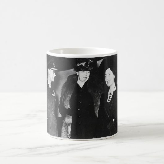 Mug Eleanor Roosevelt Roi George VI Reine Elizabeth (Centre)