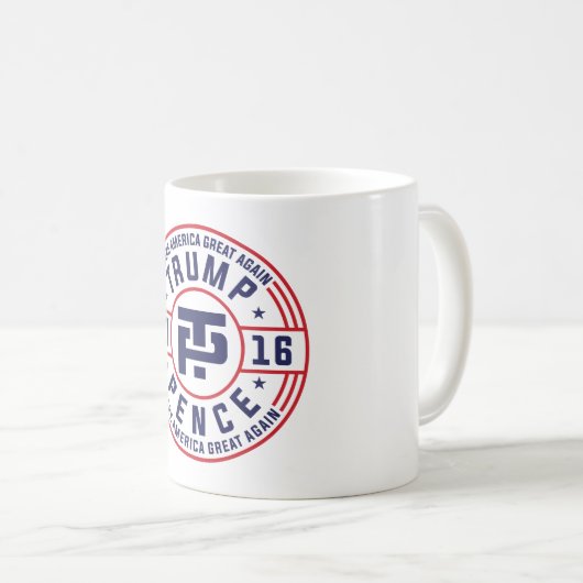 Mug Élection 2016 de penny d'atout (Devant droit)