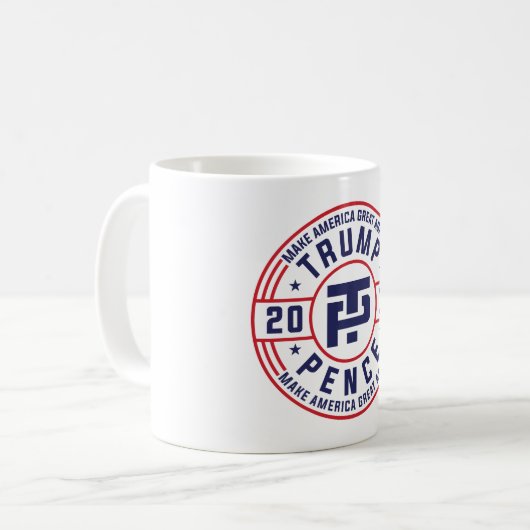 Mug Élection 2016 de penny d'atout (Devant gauche)