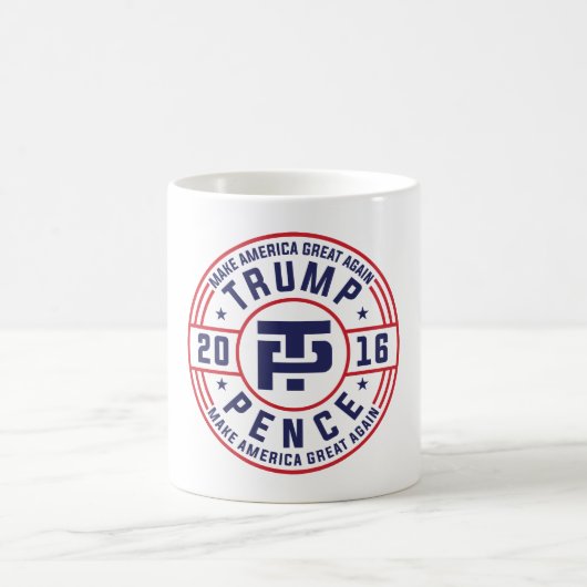 Mug Élection 2016 de penny d'atout (Centre)