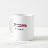 Mug Election 2020 Warren pour le président (Devant gauche)