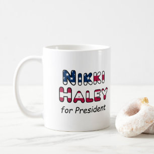 Mug Élection américaine 2024 Nikki Haley à la présiden