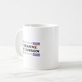 Mug Élection de Marianne Williamson 2024 (Devant gauche)
