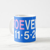 Mug Élection de novembre ROEvember 2024 (Devant gauche)