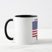 MUG ÉLECTION, DRAPEAU AMÉRICAIN (Gauche)