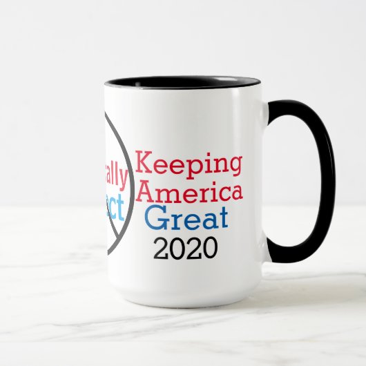 Mug Élection du président Donald Trump en 2020 (Droite)
