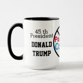 Mug Élection du président Donald Trump en 2020 (Gauche)