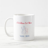 Mug Élection présidentielle de 2024 de Children less C (Gauche)
