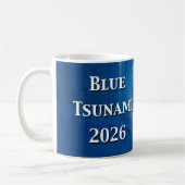 Mug Élection Raz-de-Marée Bleu 2026 (Gauche)