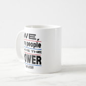 Mug Élections 2026 Nous Le Peuple Avons Le Pouvoir (Devant gauche)