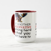 Mug Élections américaines conservatrices, républicaine (Devant gauche)