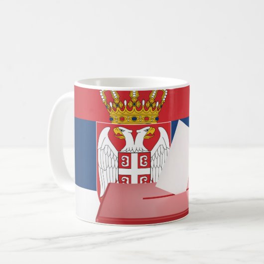Mug Élections en Serbie (Devant gauche)