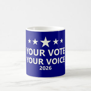 Mug Élections législatives 2026 Promouvoir le vote dém