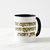 Mug Electrical Contractor Gif (Devant droit)