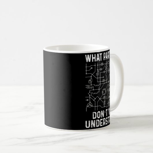 Mug Electrical Engineering Electrical Engineer Men (Devant droit)