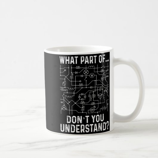 Mug Electrical Engineering Electrical Engineer Men (Droite)