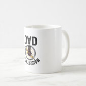 Mug Electrician Dad Vintage Engraving Vector Shirt Des (Devant droit)