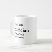Mug Électricien (Devant gauche)