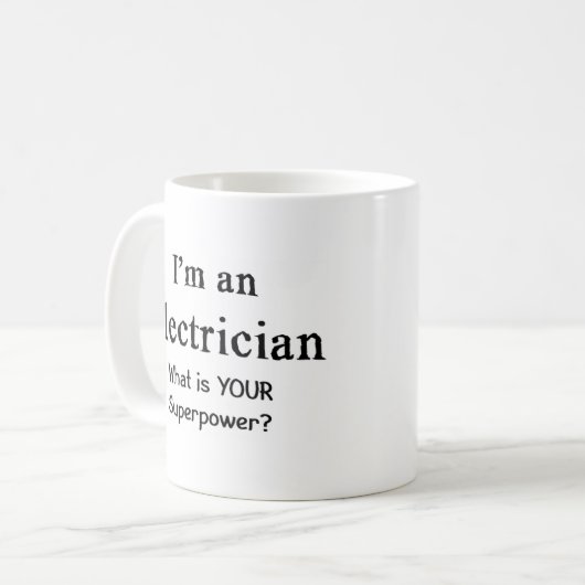 Mug Électricien (Devant gauche)
