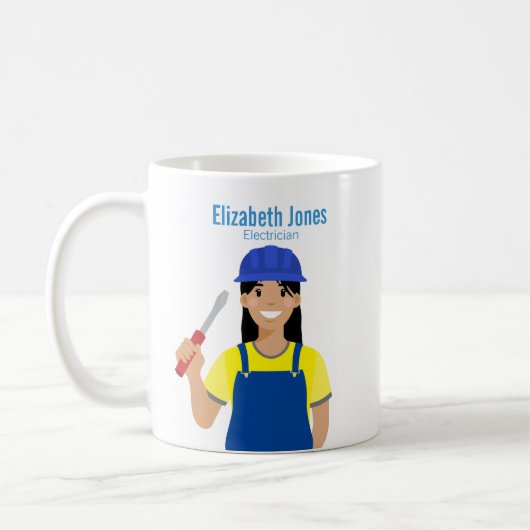 Mug Électricien (Gauche)