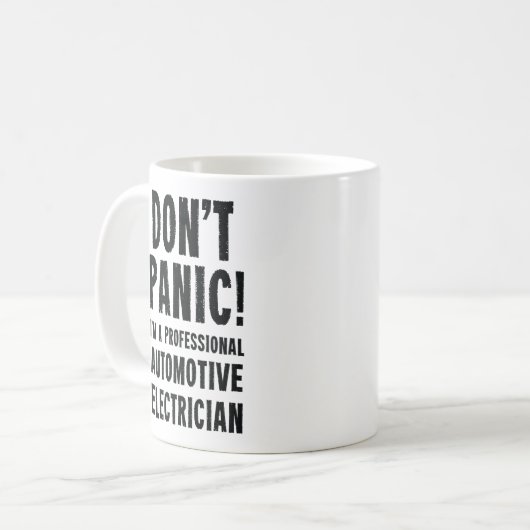 Mug Électricien automobile (Devant gauche)