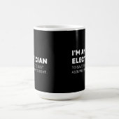Mug Électricien Citation Drôle (Centre)