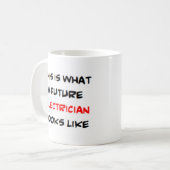 Mug électricien, futur (Devant gauche)
