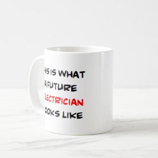 Mug électricien, futur (Devant gauche)