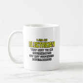 Mug Électricien...Intelligence supérieure (Gauche)