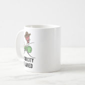 Mug Électricité expliquée cadeau de nerd de physique I (Devant gauche)