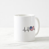 Mug Électrocardiographie ECG (Devant droit)