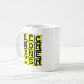 Mug Électromagnétisme, Branche de la physique (Devant gauche)