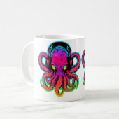 Mug Electronic Music Summer Festival Trippy Octopus Ed (Devant gauche)