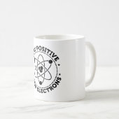 Mug Électrons physiciens| Cadeau de physique et de sci (Devant droit)