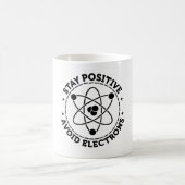 Mug Électrons physiciens| Cadeau de physique et de sci (Centre)