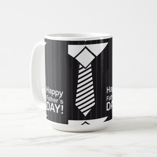 Mug Élégamment Habillé Apportant Bonne Fête des pères  (Devant gauche)